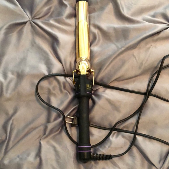 hot tools curling iron extra long barrel